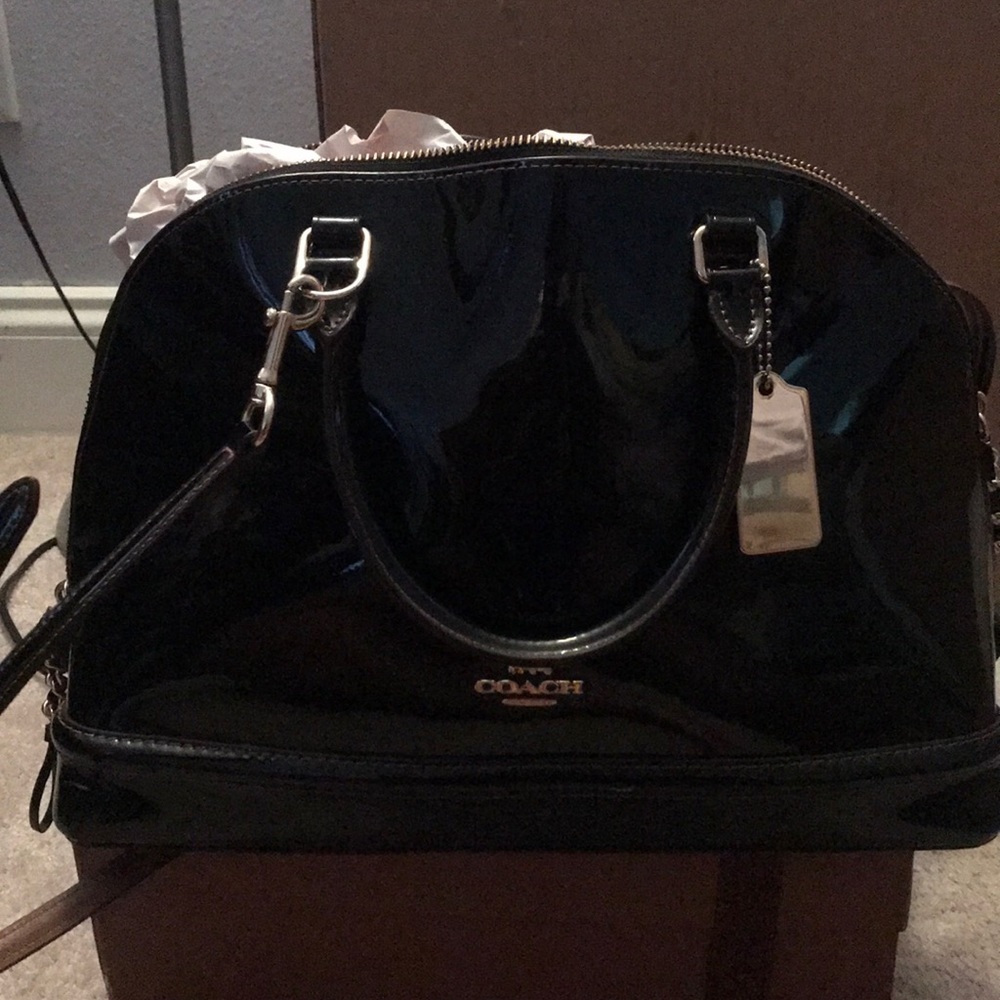 COACH Patent Leather Crossbody
